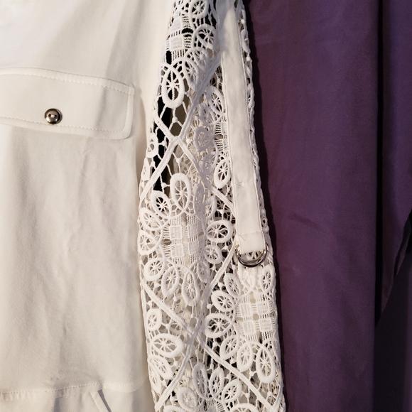 NWT BEREK white lace jacket - Picture 4 of 7